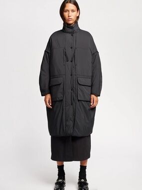 KLOKE - RESTORE COAT - JET BLACK